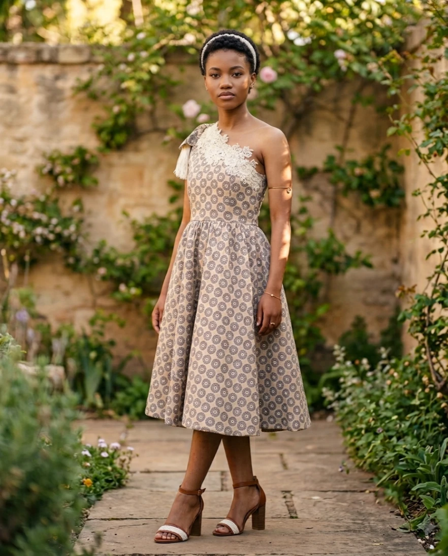Bespoke dress made in Pretoria studio